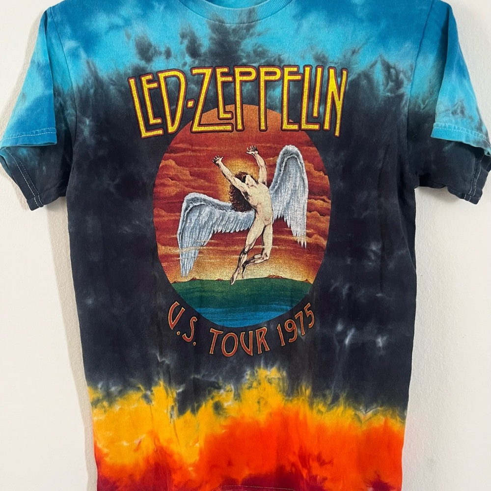 Led Zeppelin Tie-Dye Short Sleeve Tee
